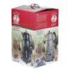 Gas Samovar Tea Maker with Teapot Model Zomorodian 4-Liter