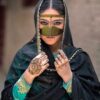 Handcrafted Battoulah Mask - Gulf Burqa Jonoob Model