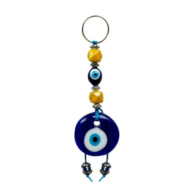 Blue Evil Eye Keychain - Mohrei Model