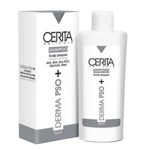 Cerita Derma PSO+ Scalp Plaques Hair Shampoo for All Hair Types – Relieves Plaques & Itching (Pack of 2)