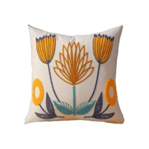 Punch Needle Cushion Cover – Embroidered Arj Design