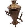 Persian Brass Samovar Decorative Charcoal Tea Maker 8-Liter