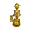 Persian Brass Samovar Decorative Charcoal Tea Maker 1-Liter
