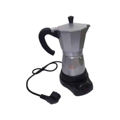 Electric Moka Pot Coffee Percolator - 6 Cup Capacity