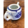 Porcelain Serving Teapot in White with Floral Motif Farimah