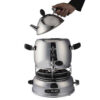 Gas Samovar Tea Maker with Teapot Modern Design 5-Liter