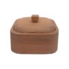 Handcrafted Wooden Sugar Bowl with Lid - Rustic Style Liana