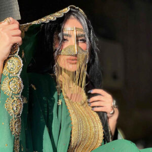 Handcrafted Battoulah Mask – Gulf Burqa Nahid Model
