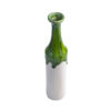 Pottery Single Stem Vase with a Drip Glaze Design, Handmade and Perfect as an Aesthetic Gift for Plant Lovers