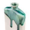 Bud Pottery Vase with a Drip Glaze Design, Handcrafted and Featuring the Katrin Model for Decorative Elegance
