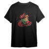Islamic T-Shirt For Muslim Black Ya Hussein Calligraphy
