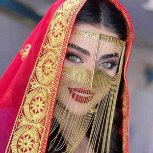 Handcrafted Battoulah Mask – Gulf Burqa Special Edition