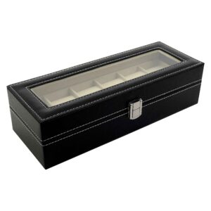 Luxury Leather Watch Box – 5 Slots