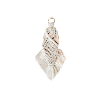 Macrame Persian Keychain – Handwoven Cotton Cord