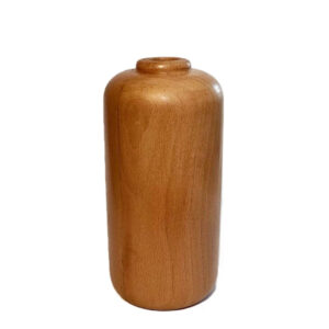 Handcrafted Decorative Wooden Vases, Made from Natural Solid Wood with a Minimalist Asal Design for Cozy Interiors