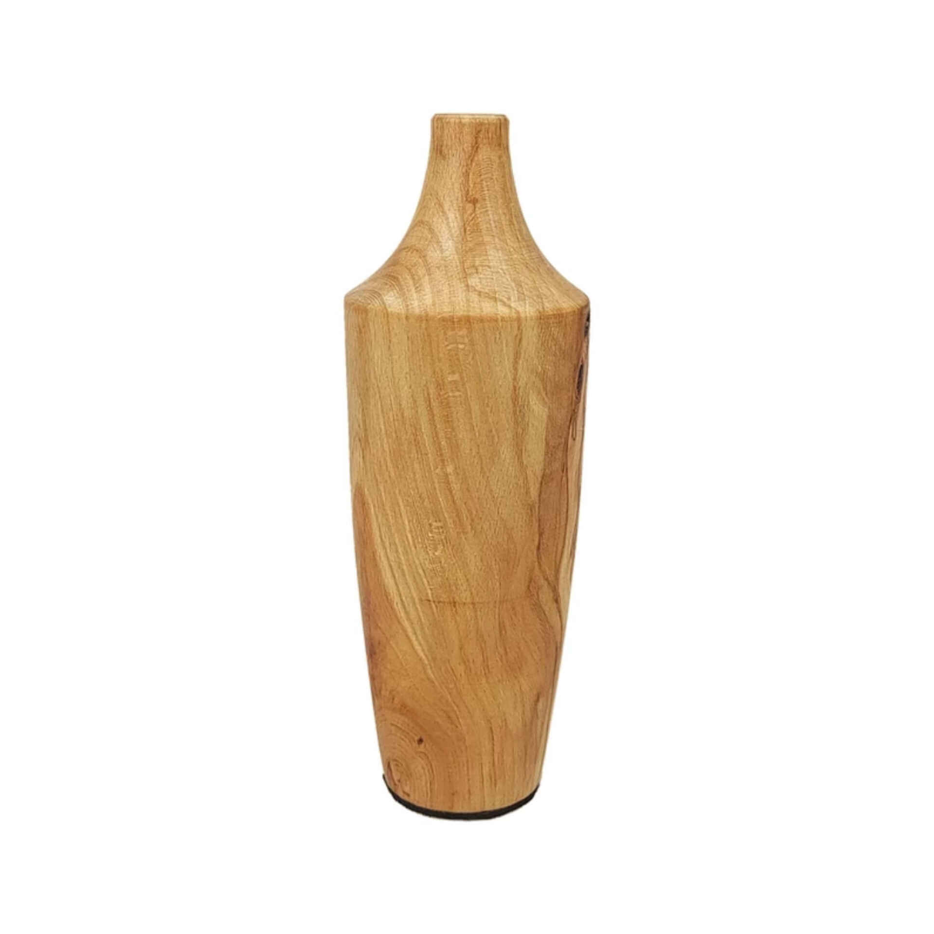 Handcrafted Decorative Wooden Vases, Made from Natural Solid Wood with a Minimalist Katy Design for Versatile Styling