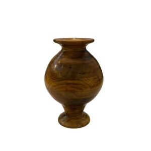 Handcrafted Wooden Bud Vase, Made from Natural Solid Wood with a Minimalist Laya Design for a Natural Touch