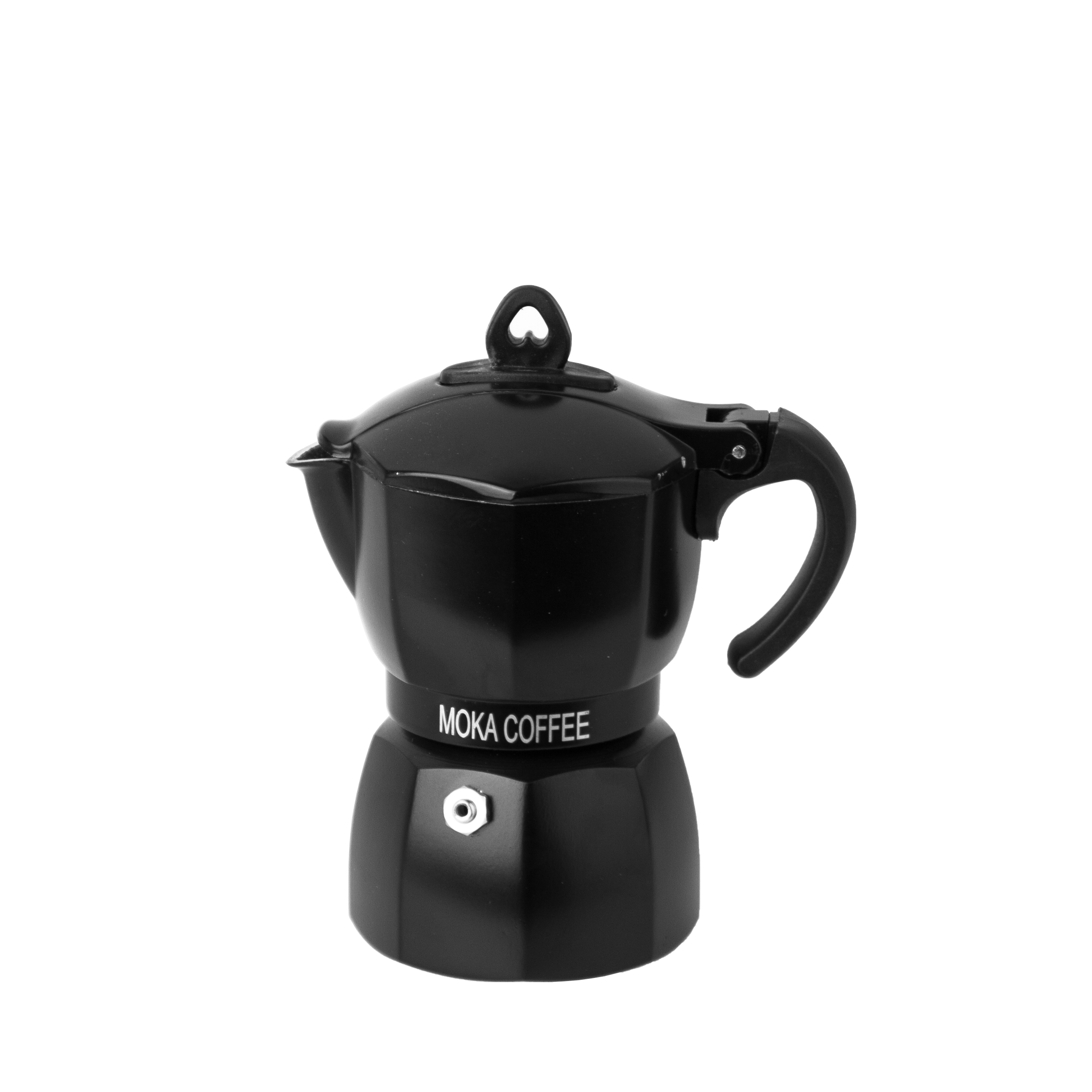 Classic Italian Moka Pot – Mini Stovetop Espresso Maker, 1-Cup Capacity
