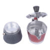 Caffettiera Classic Moka Pot - Italian Stovetop Espresso Maker, 2-Cup Capacity