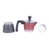 Caffettiera Classic Moka Pot - Italian Stovetop Espresso Maker, 2-Cup Capacity