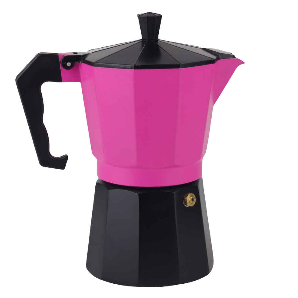 Classic Italian Moka Pot – Stovetop Espresso Maker, 3-Cup Capacity