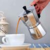 Morsana Classic Moka Pot - Italian Stovetop Espresso Maker, 3-Cup Capacity