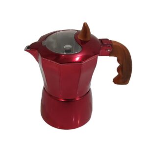 R.H. Classic Moka Pot – Italian Stovetop Espresso Maker, 3-Cup Capacity
