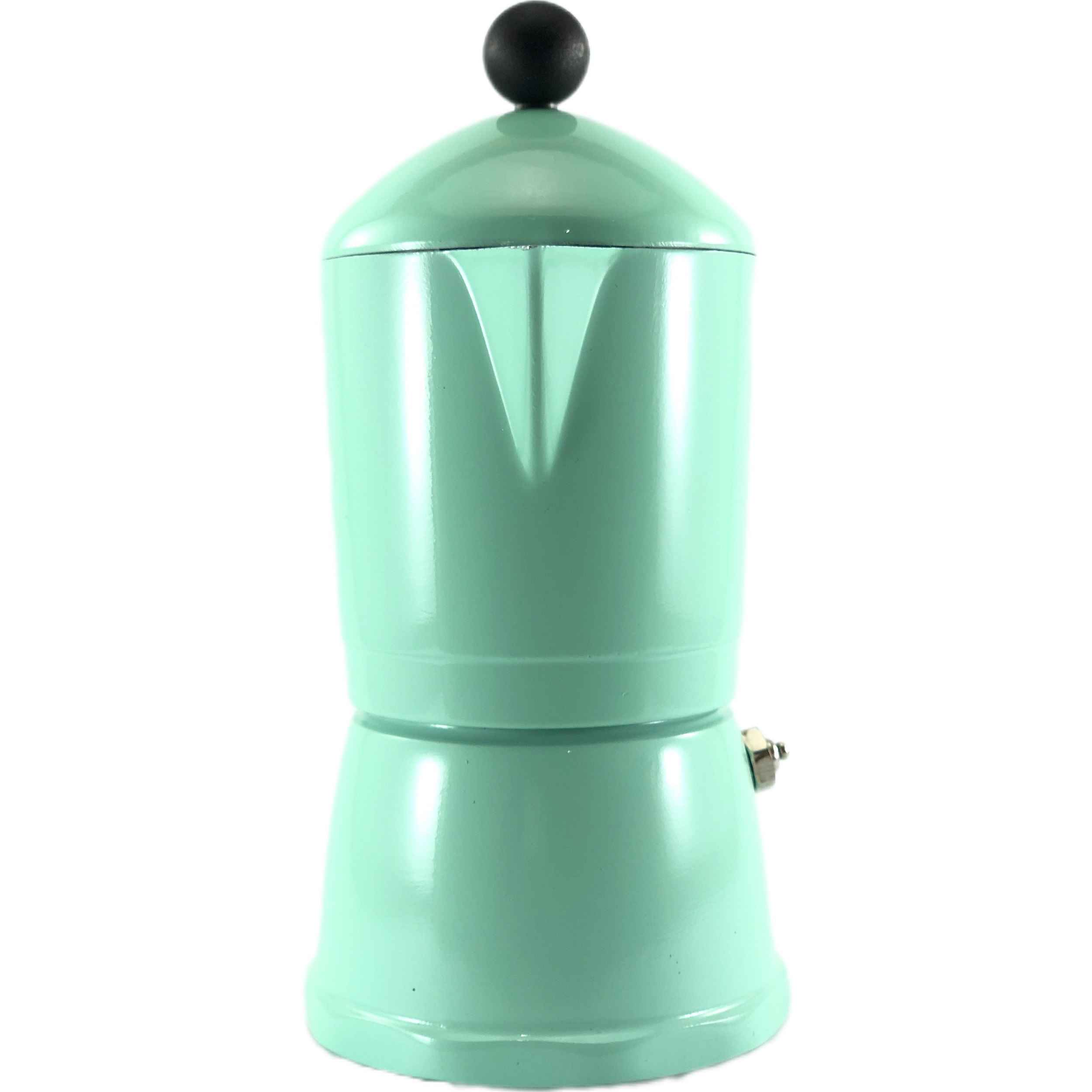 Classic Italian Moka Pot – Stainless Steel Stovetop Espresso Maker, 3-Cup Capacity