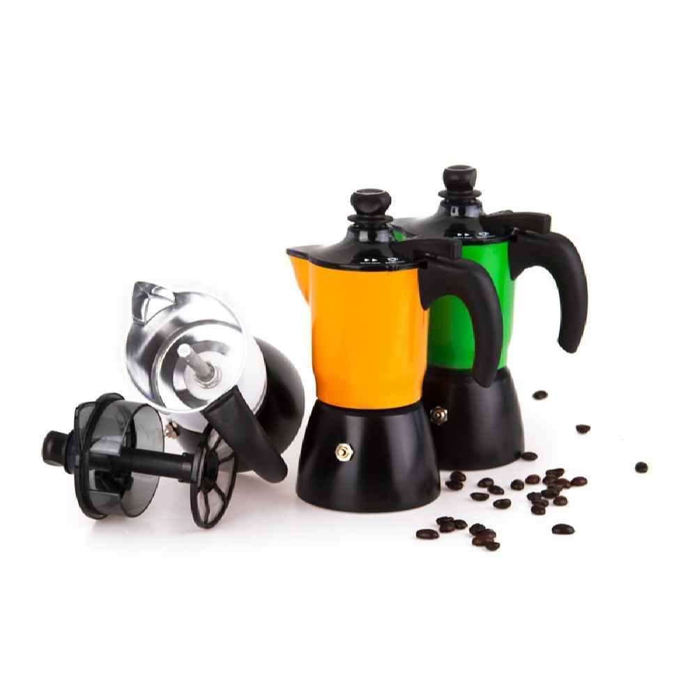 Classic Italian Moka Pot & Stovetop Espresso Maker – 3-Cup Capacity