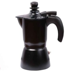 Classic Italian Moka Pot & Stovetop Espresso Maker – 3-Cup Capacity