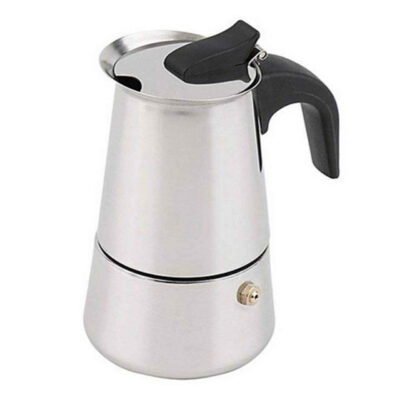 Unico Life Classic Moka Pot - Stovetop Espresso Maker, 4-Cup Capacity