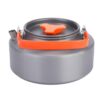 Lightweight 1.6-Liter Outdoor Camping Kettle – Versatile for Campfires