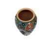 Vibrant Touch – Pottery Pen Holder Featuring Minakari Floral Art