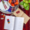 Persian Kilim Inspired Bookmark Model Norin