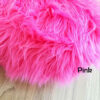 Soft Round Faux Fur Pouffe Model Khaz
