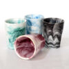 Glass-Inspired – Sleek Stone Pen Organizer with a Glossy Finish