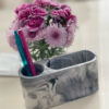 Sana Look – Modern Stone Pen Organizer with Sleek Marble Design