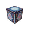 Persian Wooden Cube Tealight Holder Tile Liana