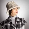 Women's Winter Bucket Hat - Model Leo