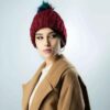 Women's Knitted Winter Beanie - Model Thick