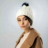 Women's Knitted Winter Beanie - Model Thick