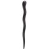 Wooden Hair Stick Handcrafted Matter Curved Design Large Size