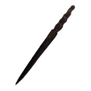Wooden Hair Stick Handcrafted Matter Curved Design for Women