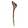 Wooden Hair Stick Handcrafted Matter Wing Design Large Size