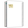 1403 Persian Daily Planner Calendar Notebook Model Irana