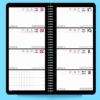 1403 Persian Pocket Planner Calendar Notebook Sun Pattern