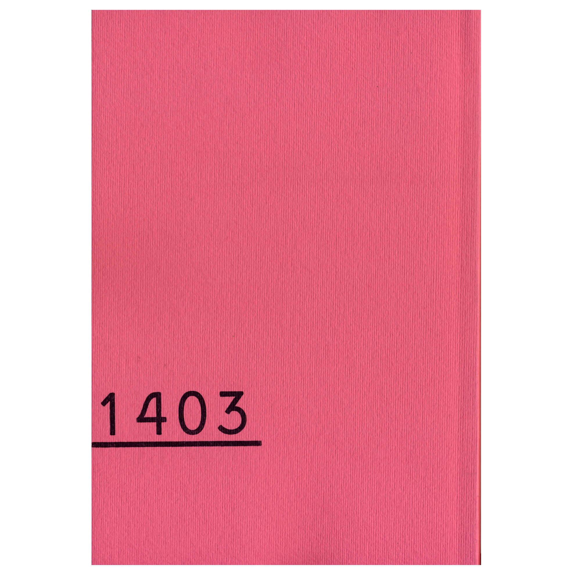 1403 Persian Daily Planner Calendar Notebook Model Minimal