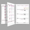1403 Persian Daily Planner Calendar Notebook Model Parniyan