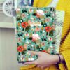 1403 Persian Daily Planner Calendar Notebook Spring Pattern