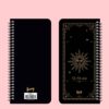 1403 Persian Pocket Planner Calendar Notebook Sun Pattern